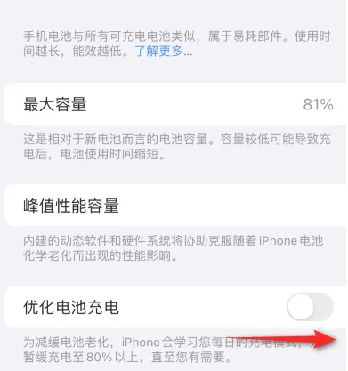 荣县苹果15维修分享iPhone15充电到80%就充不进电了怎么办 