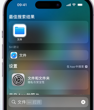 荣县apple维修中心分享iPhone文件应用中存储和找到下载文件 