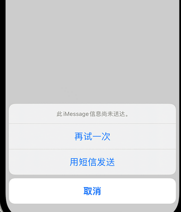 荣县apple维修iPhone上无法正常发送iMessage信息