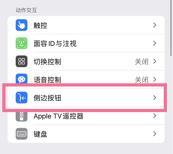 荣县苹果14维修店分享iPhone14 Plus侧键双击下载功能关闭方法 